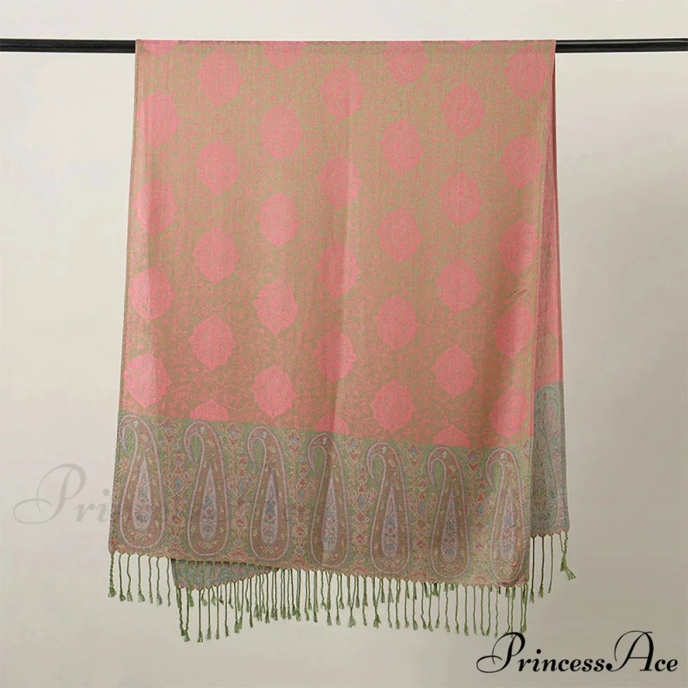 Opulent Fall Cashmere Pashmina Wrap Scarf