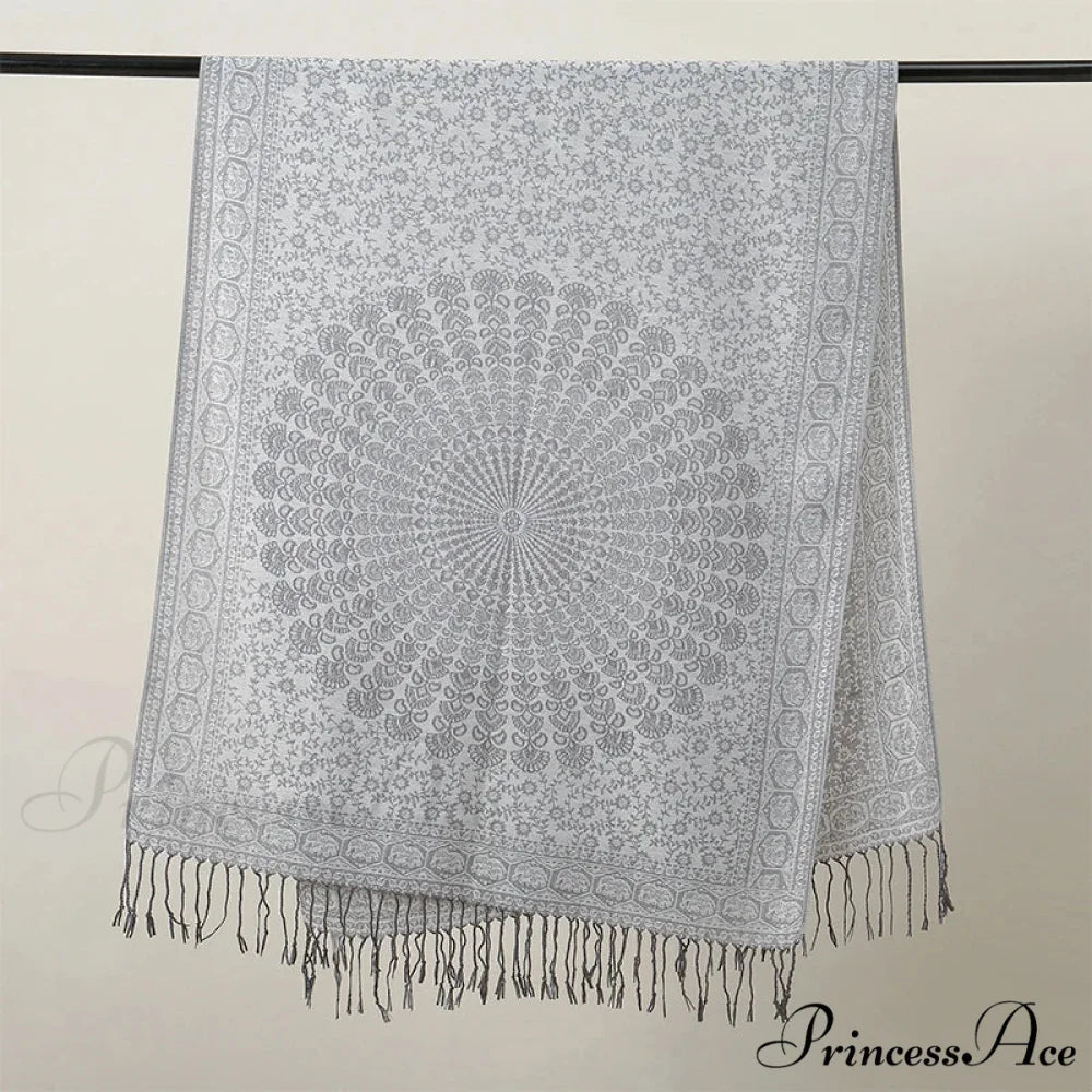 Opulent Fall Cashmere Pashmina Wrap Scarf