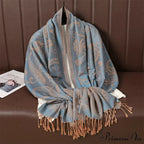 Opulent Fall Cashmere Pashmina Wrap Scarf
