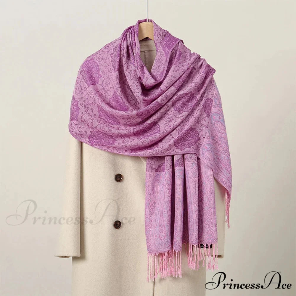 Opulent Fall Cashmere Pashmina Wrap Scarf