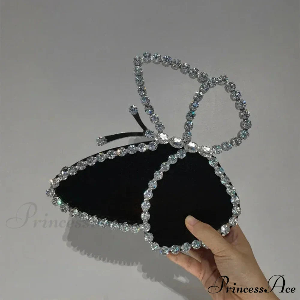 Opulent Gems Butterfly Celebration Evening Clutch Purse