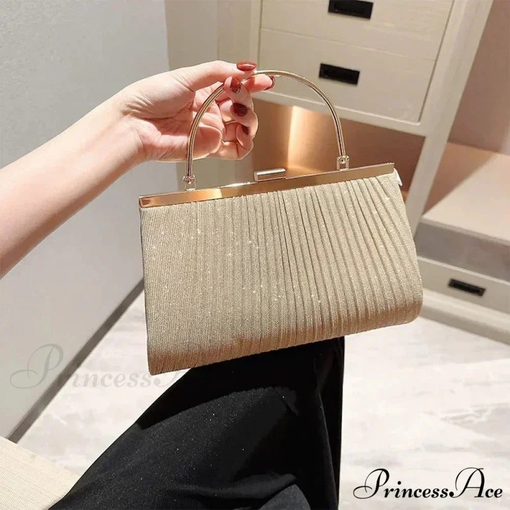 Opulent Lunar Apricot Pouch Wristlet