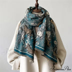 Opulent Winter Cashmere Pashmina Scarf