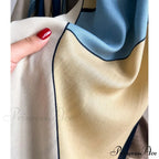 Opulent Wool Cotton Shawl Wrap Scarf