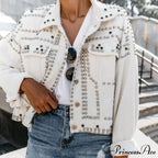 Outwear Studded Denim Coats