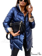 Oversized Outerwear Casual Cotton Padded Coat