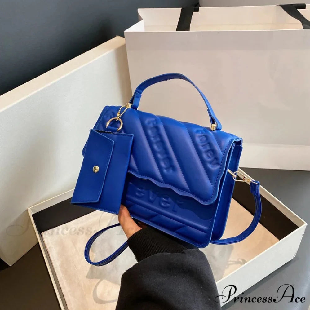 Padded Faux Leather Petite Crossbody Purse