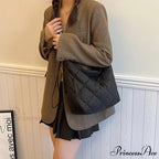 Padded Puffer Tote Shoulder Bag for Women