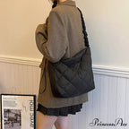 Padded Puffer Tote Shoulder Bag for Women