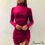 Party Velvet Mini Dress
