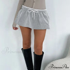 Patchwork Cinched Beach Skirt