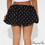 Pattern Low Rise Skirt