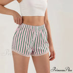 Patterned Button Lace Trim Brief