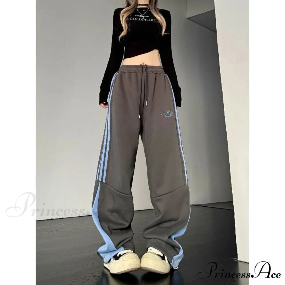 Patterned Cargo Sweatpants Informal Trousers