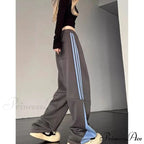 Patterned Cargo Sweatpants Informal Trousers
