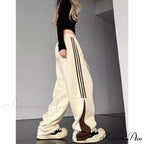 Patterned Cargo Sweatpants Informal Trousers