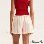 Patterned Cinched Pocket Short