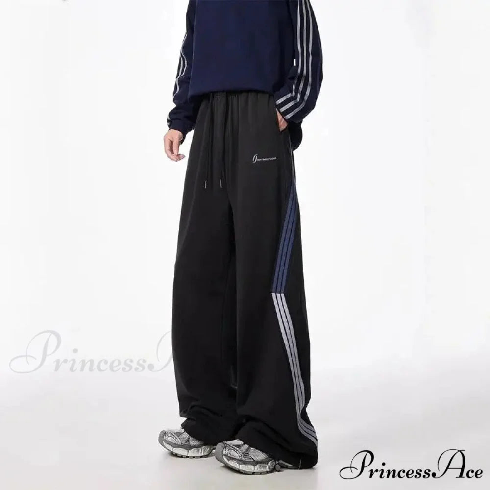 Patterned Cinched Retro High Rise Trousers