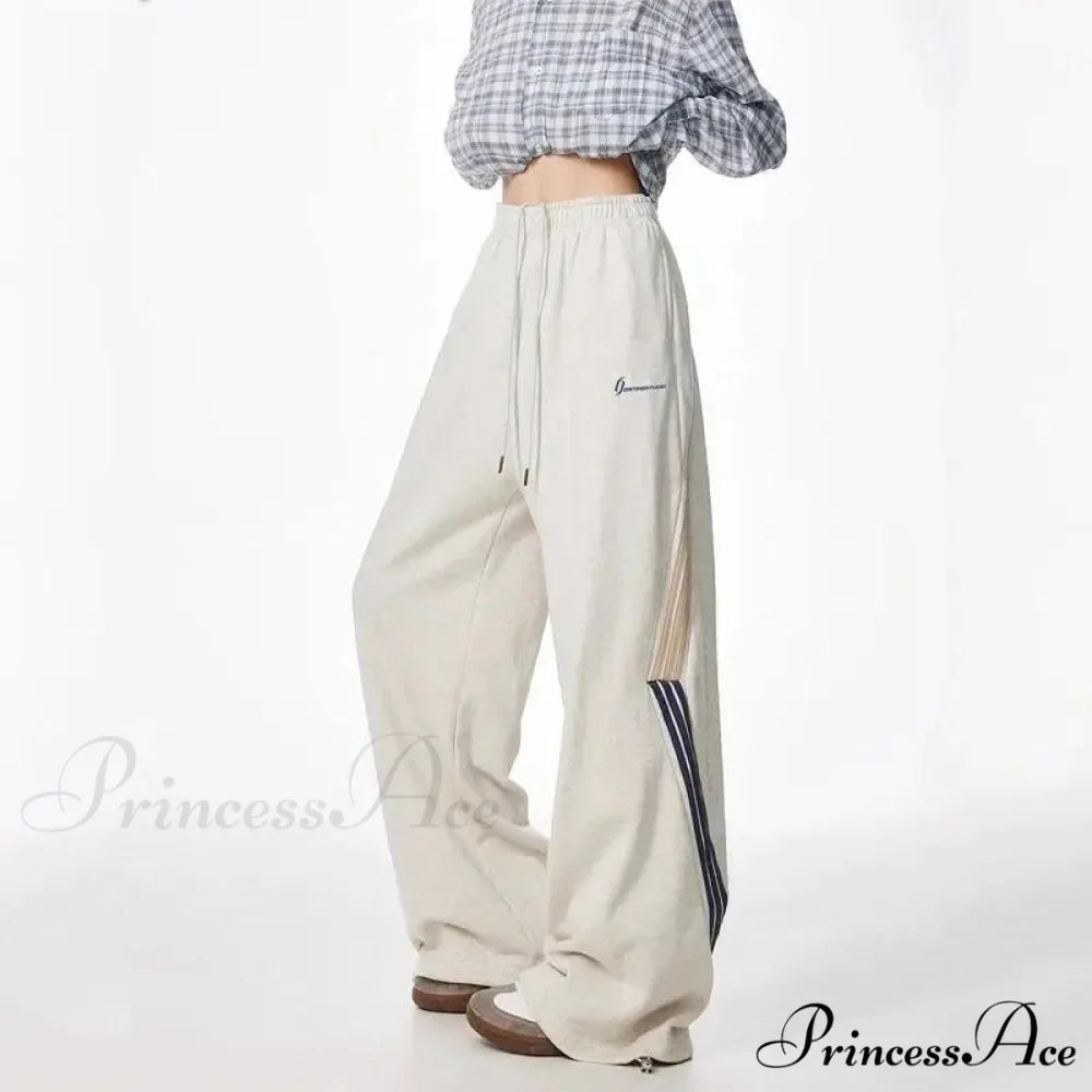 Patterned Cinched Retro High Rise Trousers