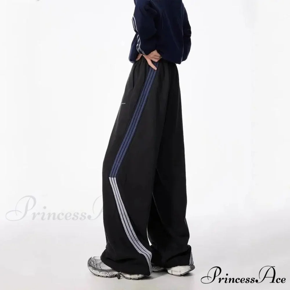 Patterned Cinched Retro High Rise Trousers