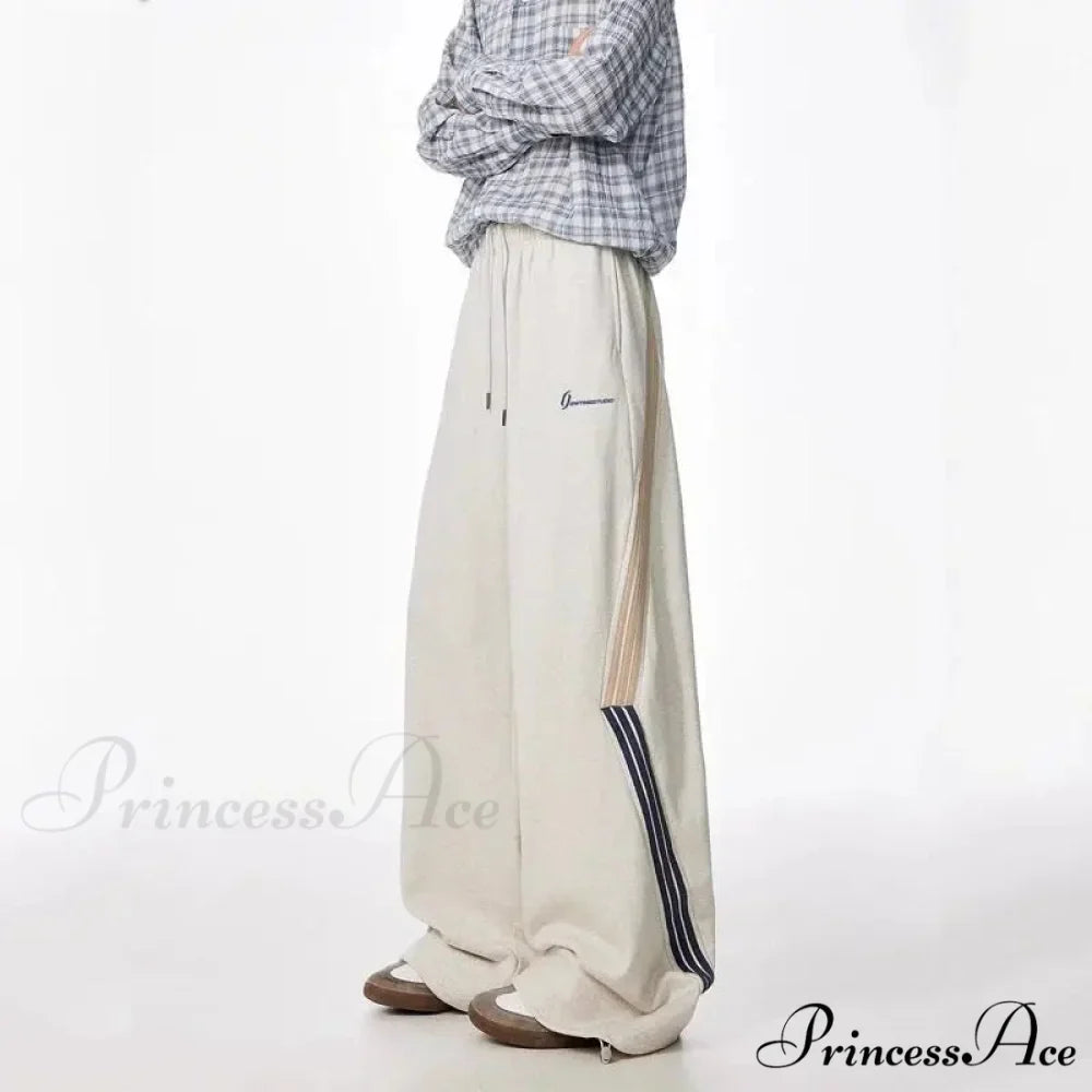 Patterned Cinched Retro High Rise Trousers