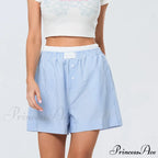 Patterned Dual-Layered Sleepwear Short