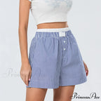 Patterned Dual-Layered Sleepwear Short