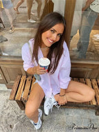 Patterned Informal Workplace Top