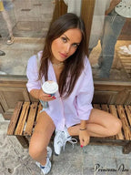 Patterned Informal Workplace Top