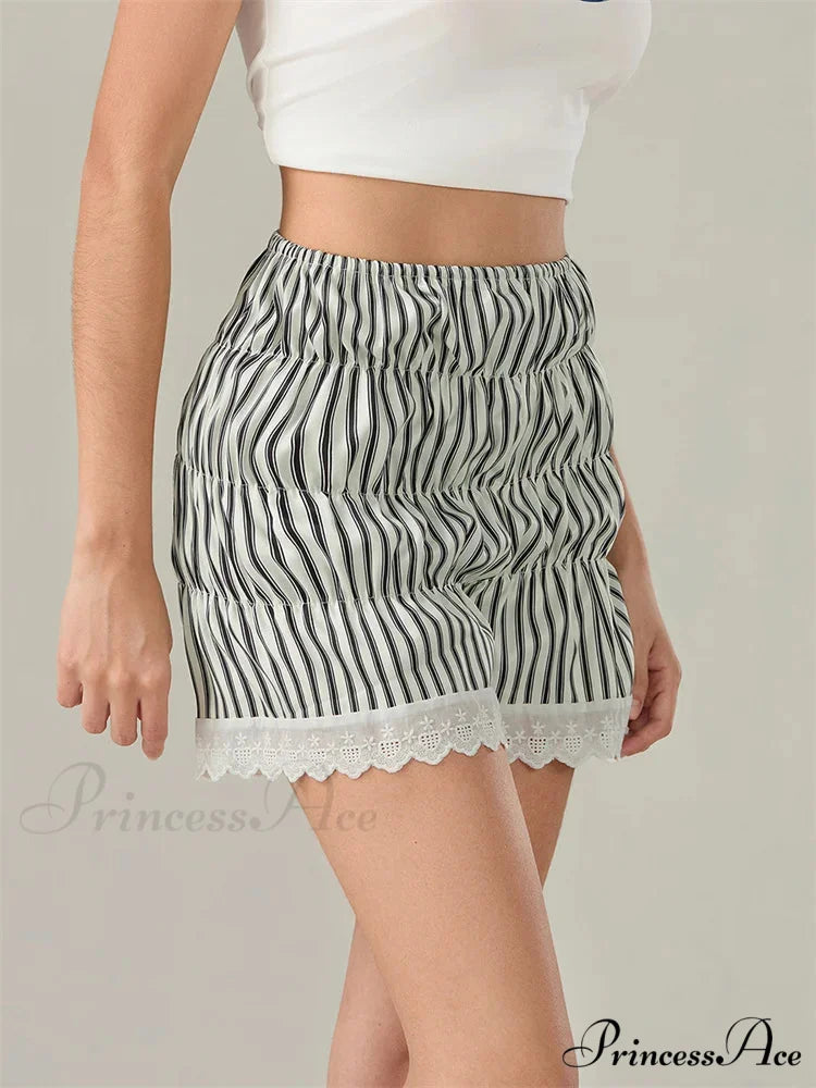 Patterned Lace Lantern Gathered Mini