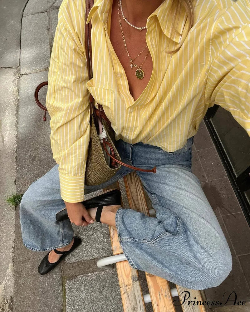 Patterned Monochrome Work Blouse