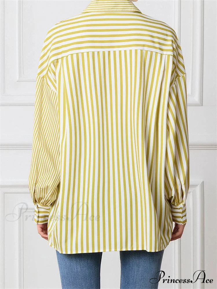 Patterned Patchwork Button-Up Shirt