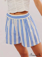 Patterned Pocket Baggy Informal Short