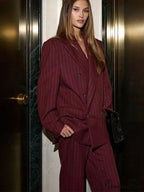 Patterned Print Jacket Coat