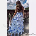 Patterned Sheer Dress Formal Dress