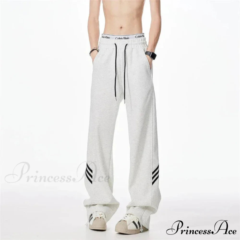 Patterned Soft Motion Baggy Trousers