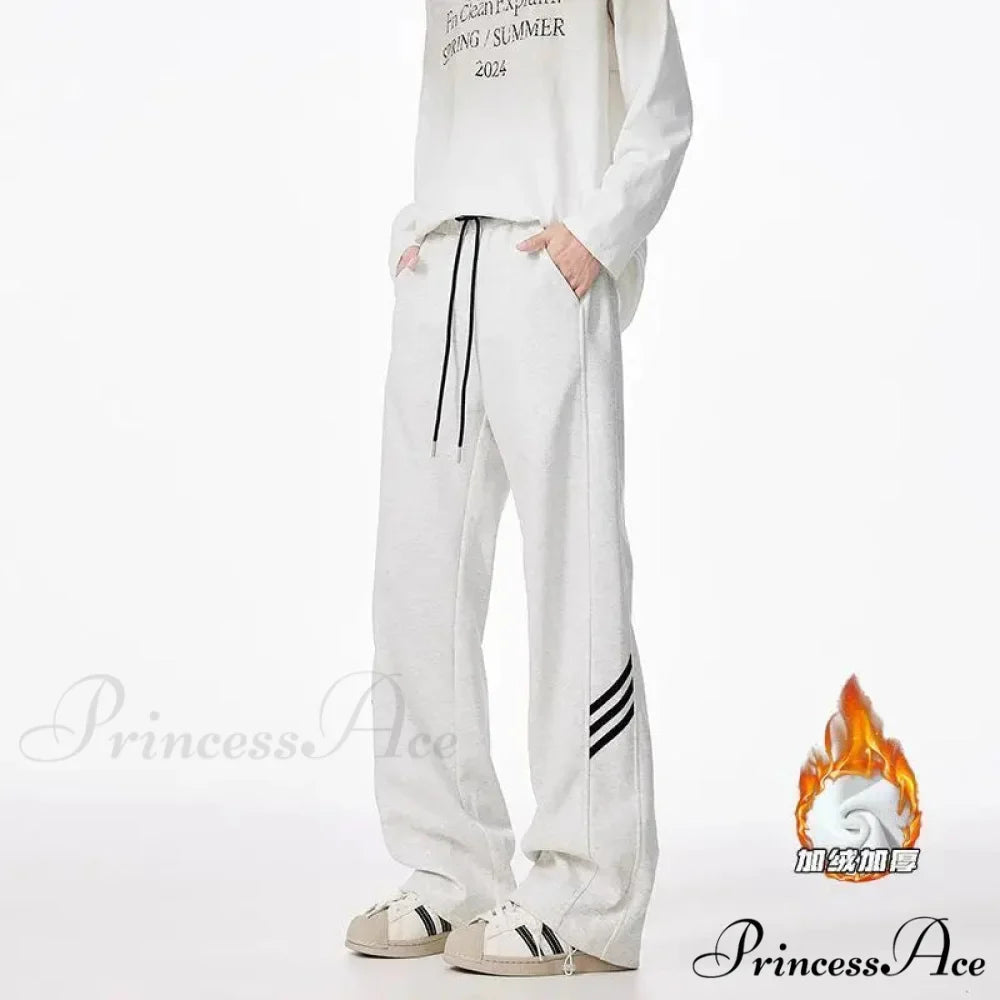 Patterned Soft Motion Baggy Trousers