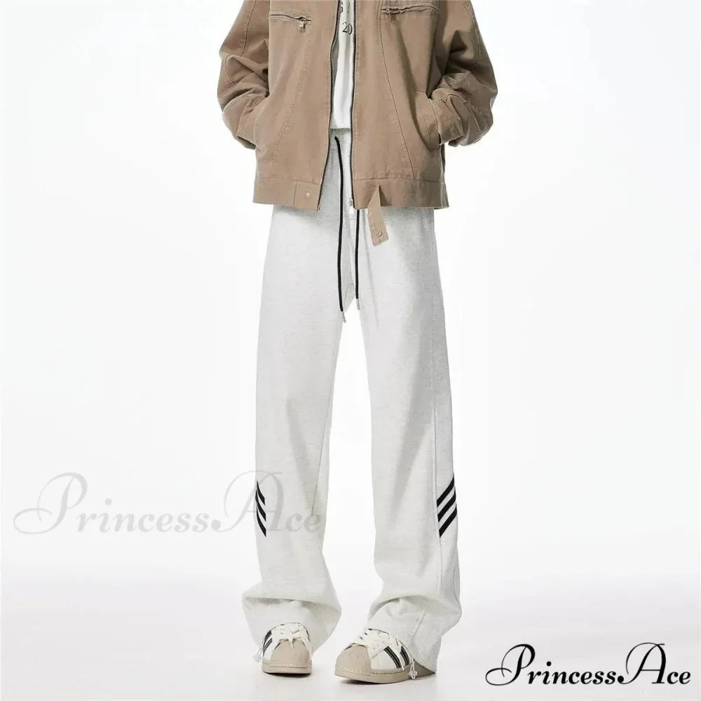 Patterned Soft Motion Baggy Trousers