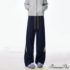 Patterned Soft Motion Baggy Trousers