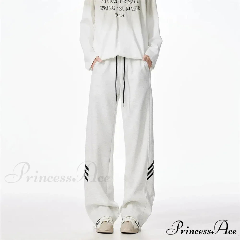 Patterned Soft Motion Baggy Trousers