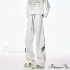 Patterned Soft Motion Baggy Trousers