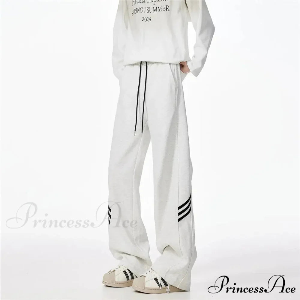 Patterned Soft Motion Baggy Trousers