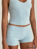 Patterned Trim Fit Relaxation Short