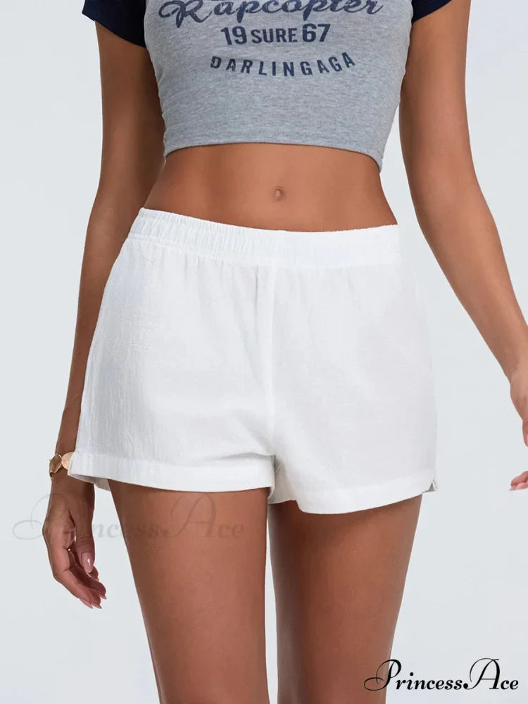 Patterned Unblemished Medium Elevation Short