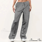 Patterned Unpatterned Broad Leg Trousers