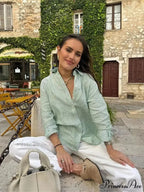 Patterned Workplace Informal Blouse