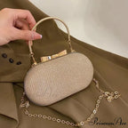 Pink Sparkling Sequins Evening Designer Opulent Crossbody Clutch Bag