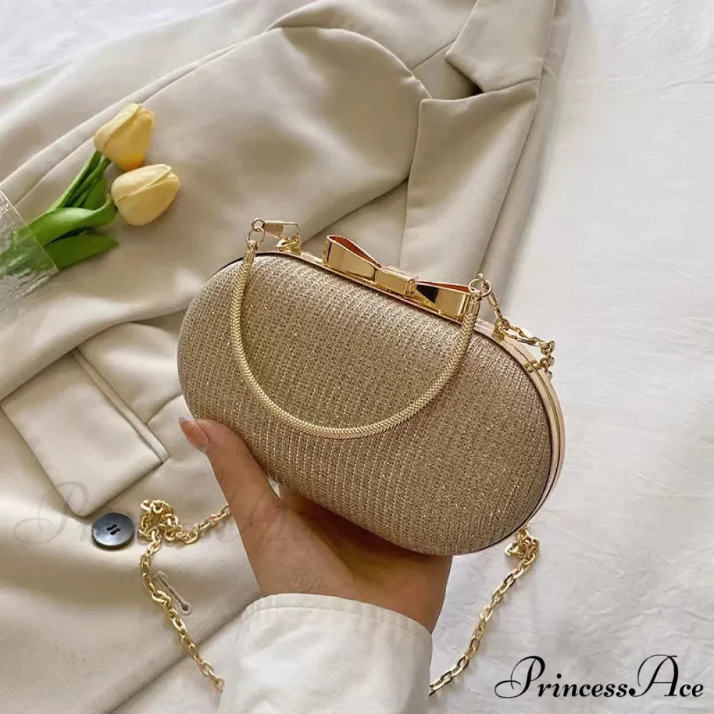 Pink Sparkling Sequins Evening Designer Opulent Crossbody Clutch Bag