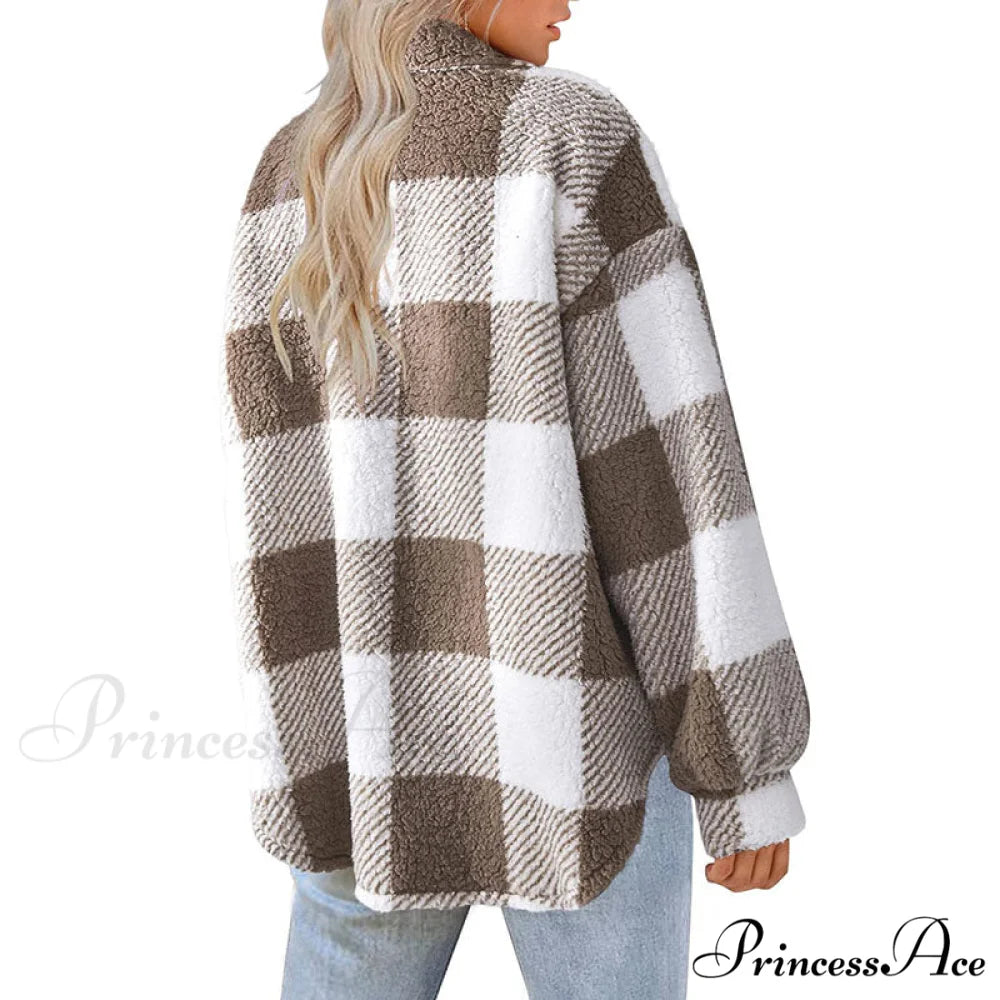 Plaid for Casual Coat Wear