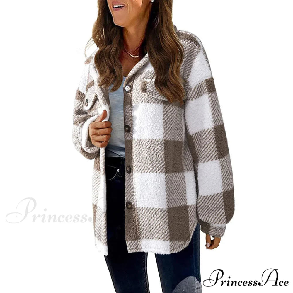 Plaid for Casual Coat Wear